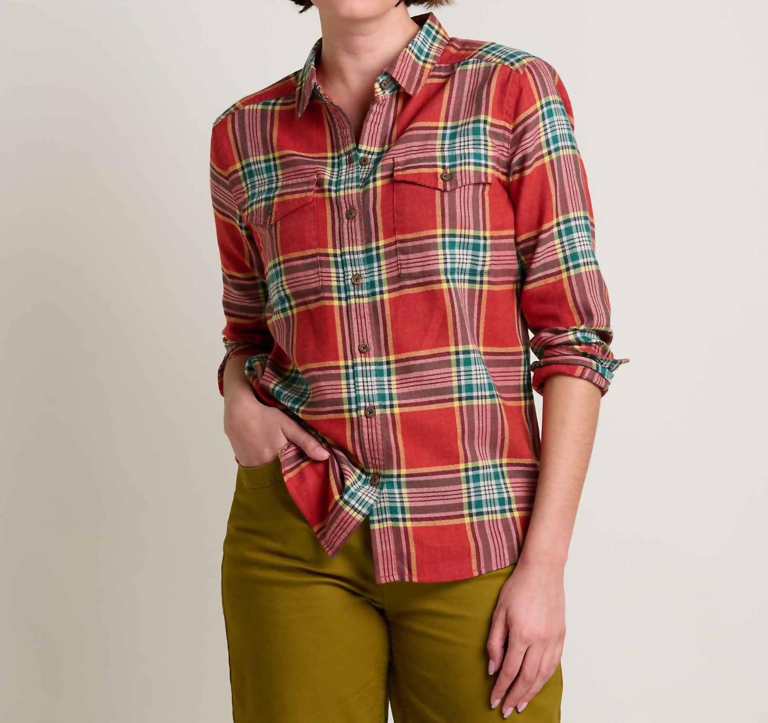 Toad&Co - Re-form Flannel Long Sleeve Shirt