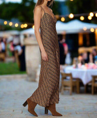Lost + Wander - Heritage Revival Cupro Satin Maxi Dress