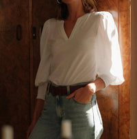 Nation Ltd - Women's Flora Peasant Tee