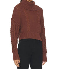 Cleobella Serah Sweater in coco - women's sweater - detail view