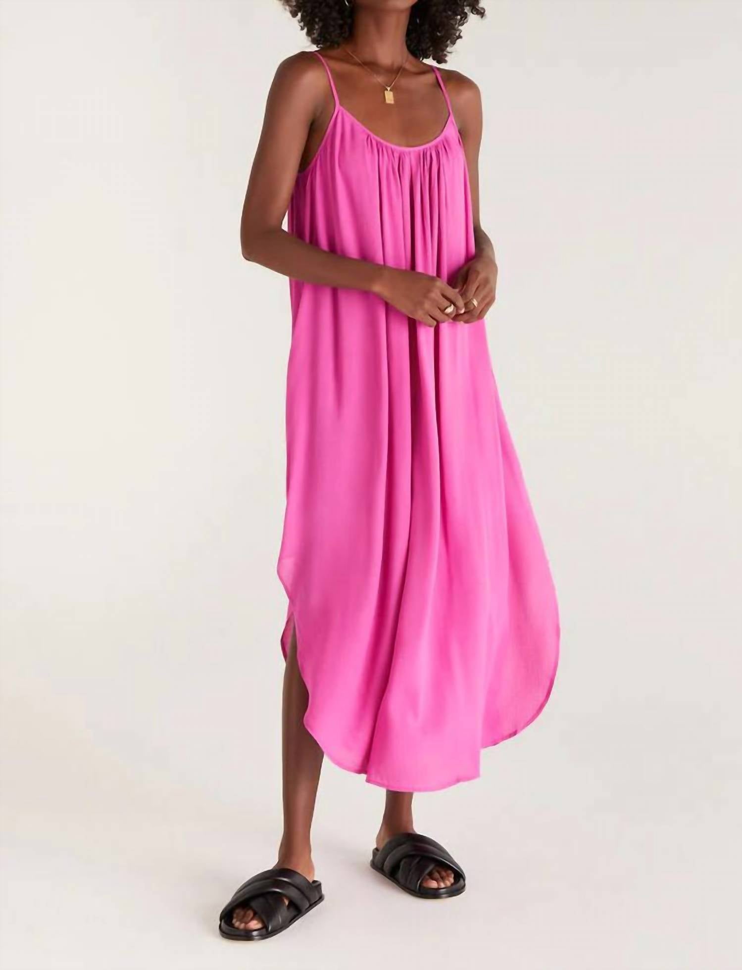 Z Supply - Tiana Crinkle Midi Dress