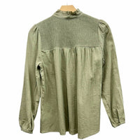 J.Crew - Long Sleeved Smocked Gauze Top