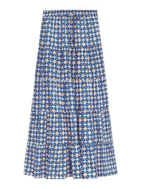 Ina Fashion - Women's Geo Print Maxi Skirt