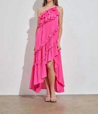 Do+Be - Dolled Up Ruffle Maxi Dress