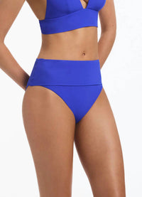 Jets - Jetset Fold Down High Waisted Bikini Bottom