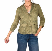 Tru Luxe - Notched Lapel Jacket