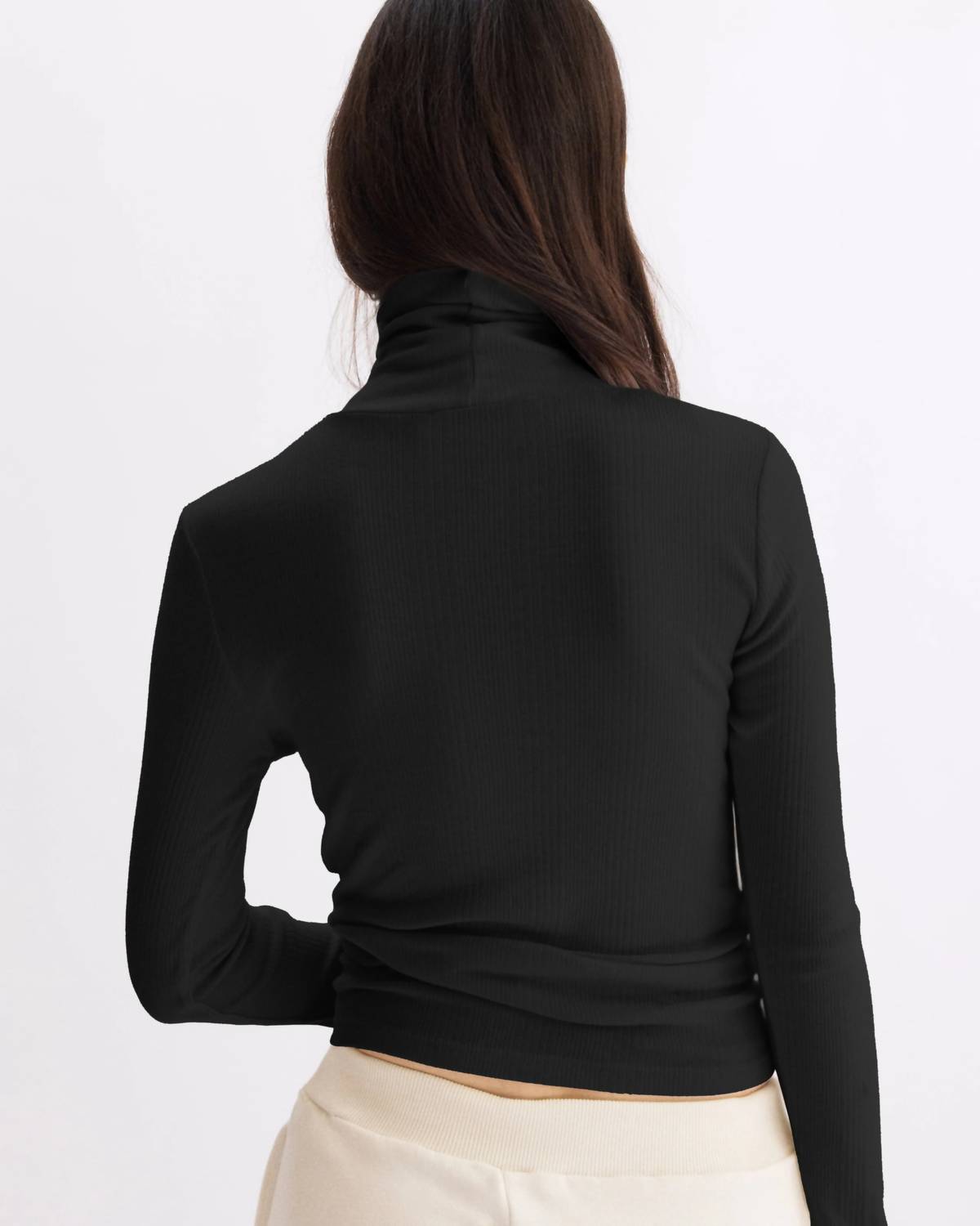Arlo Mott - Clinton Long Sleeve Turtleneck Top