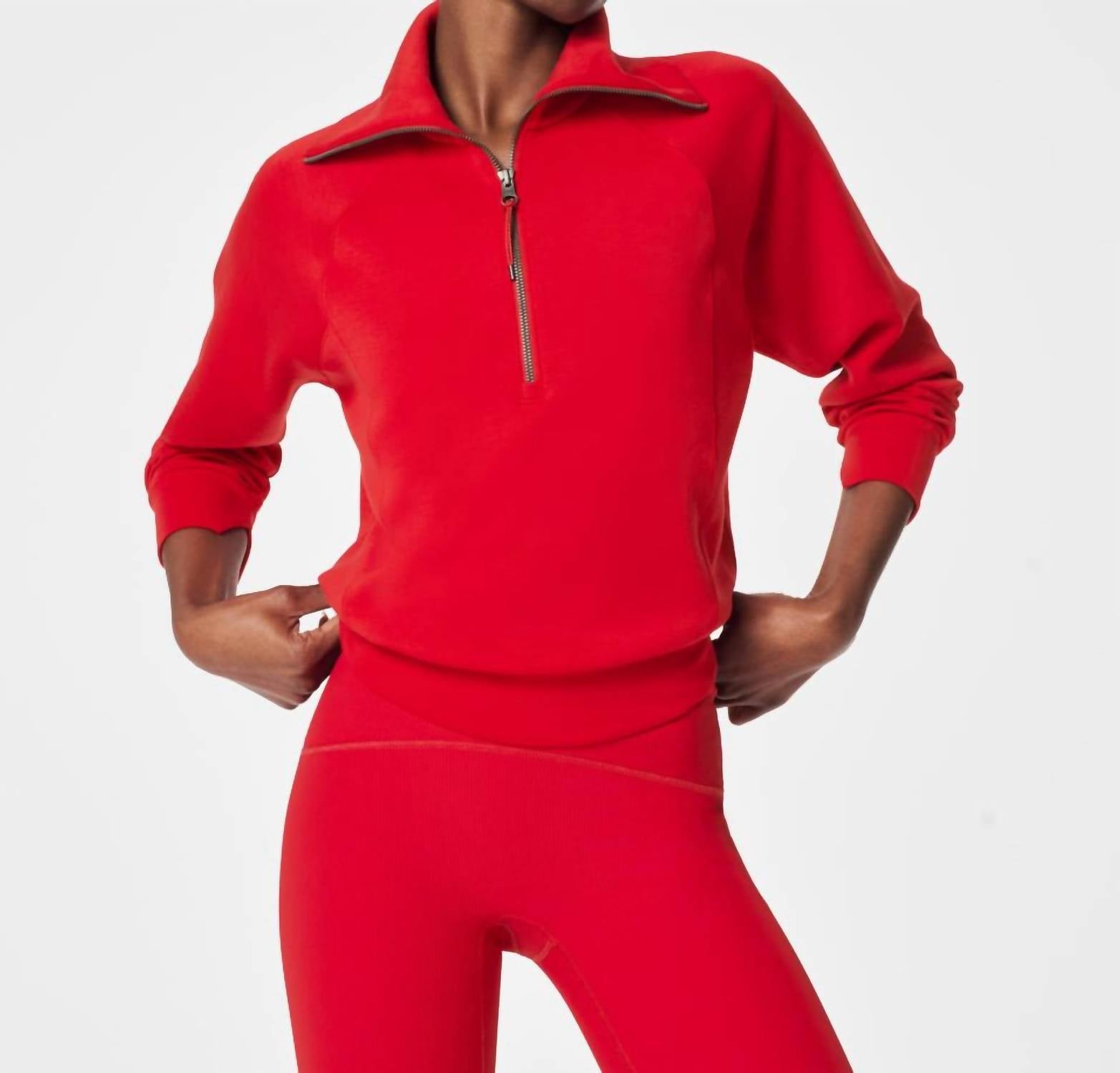Spanx - Half Zip Sweatshirt