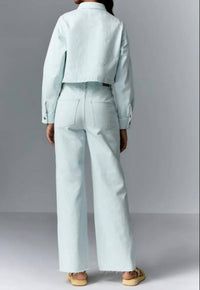 Le Jean - Bow Embroidered Overshirt
