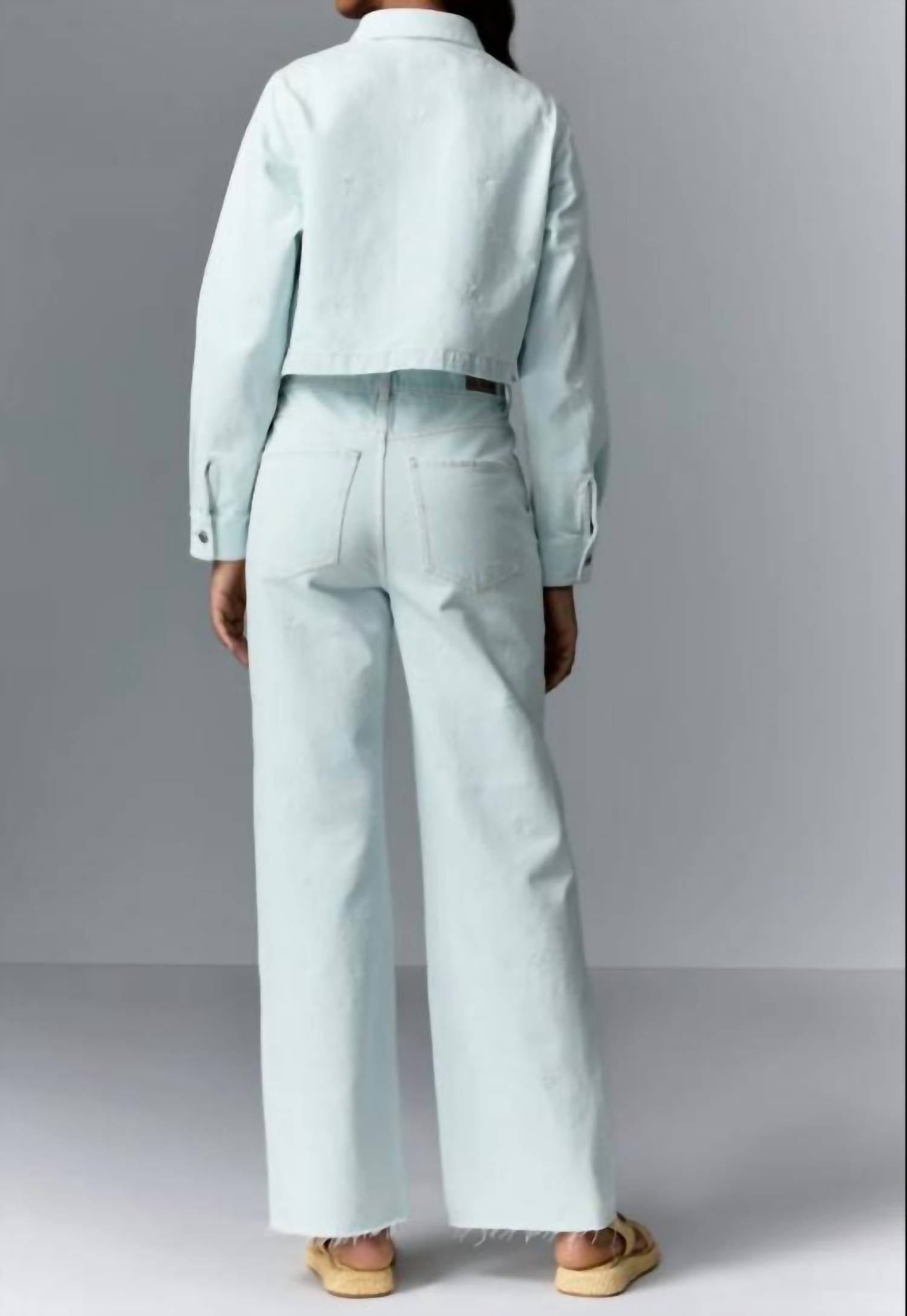 Le Jean - Bow Embroidered Overshirt