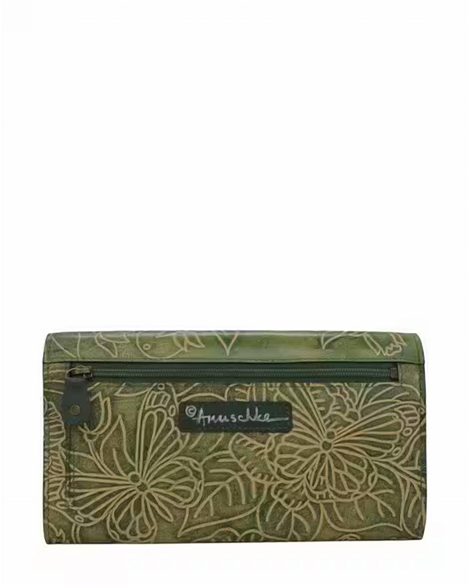 Anuschka - Women's Accordion Flap Wallet