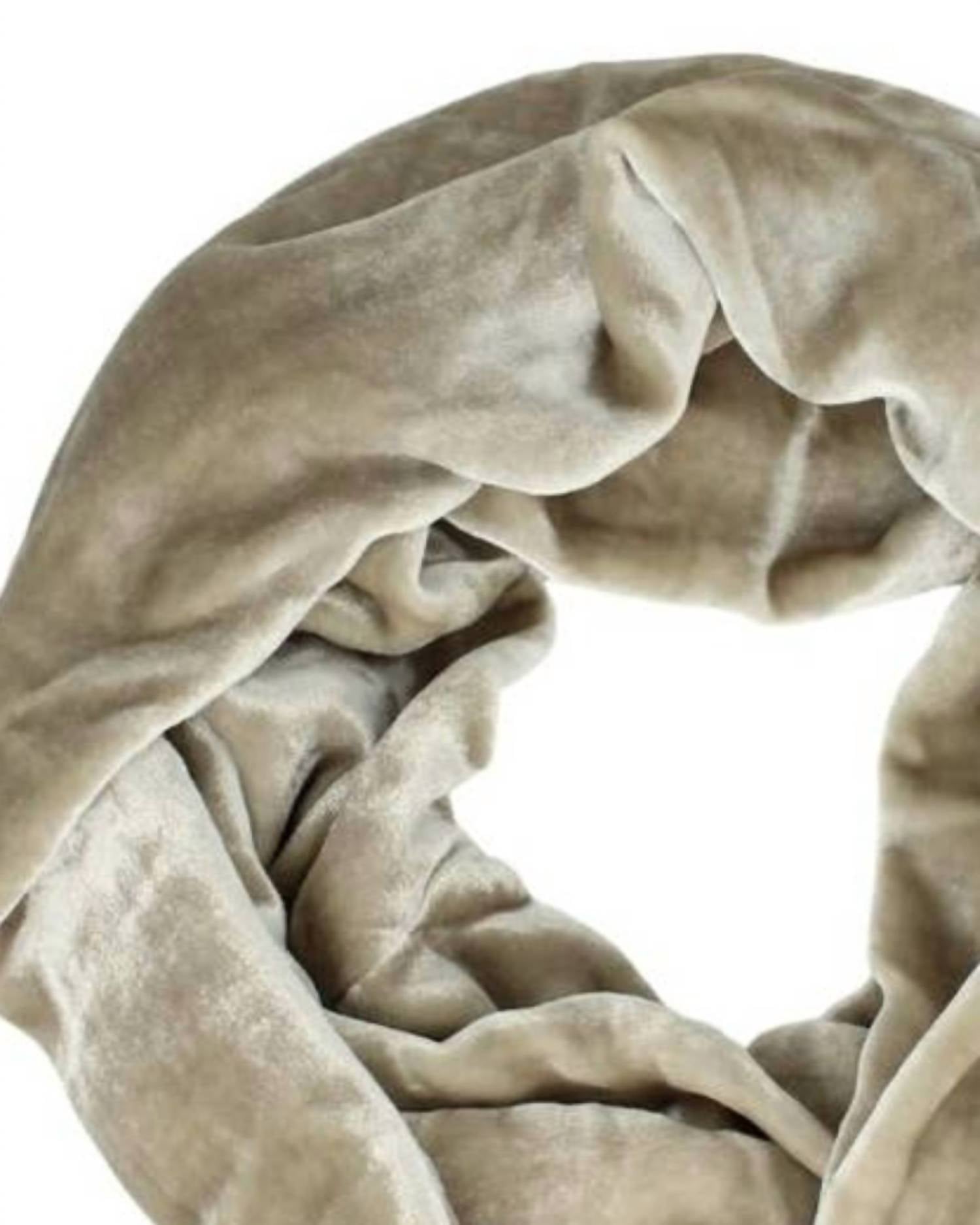 Dana Herbert - Women's Silk Velvet Infinity Scarf