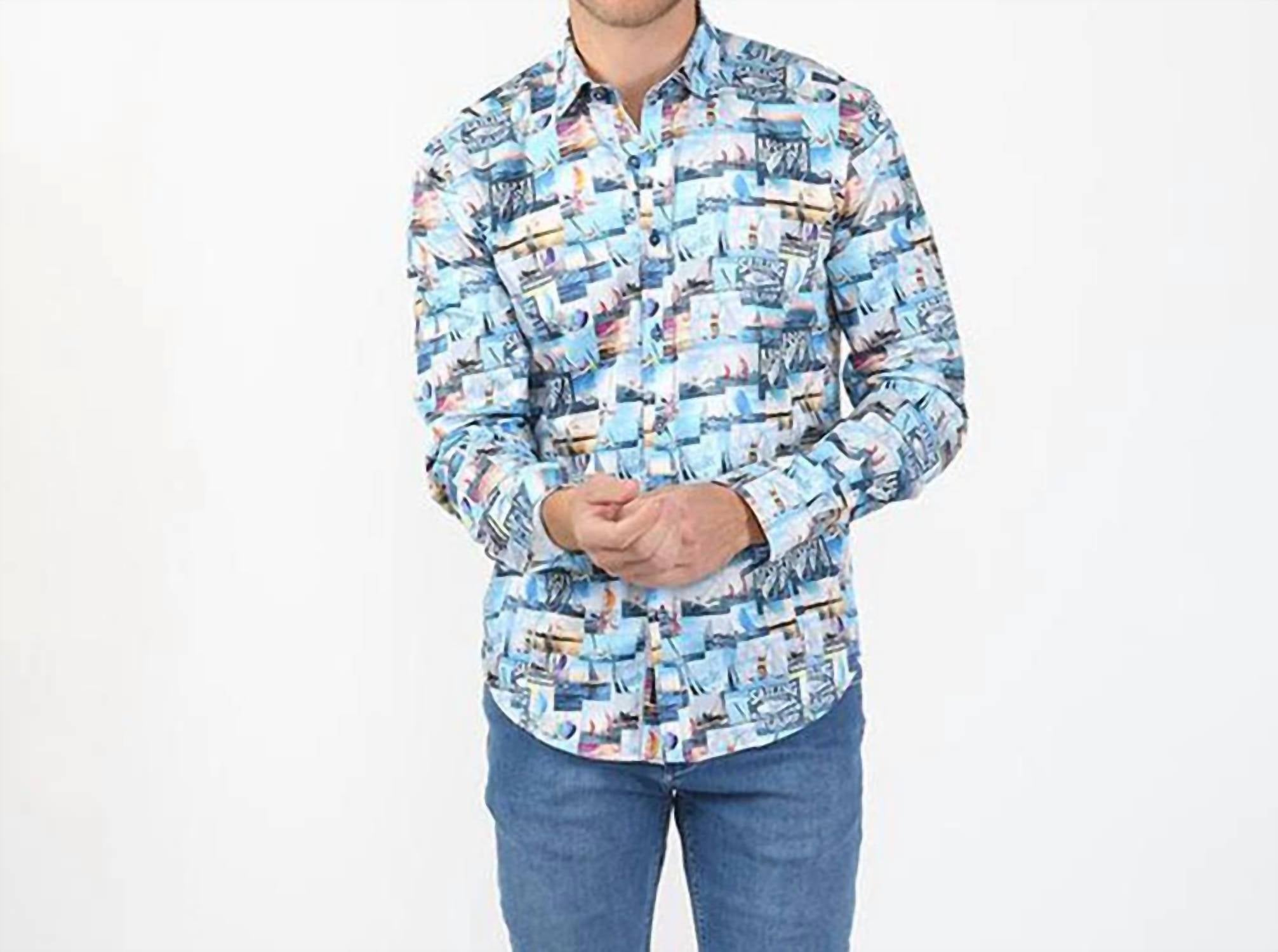 Eight X - Sailboat Button Down Shirt