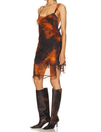 Acne Studios - Pre-loved Draped Strap Dress
