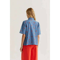 Compania Fantastica - Heart Button Down Top