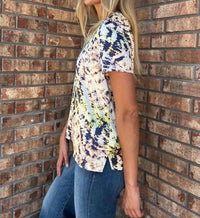 Velvet Heart - Billie Tie Dye Satin Shirt