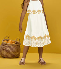 Nanai - Girl's Tropical Glow Midi Dress