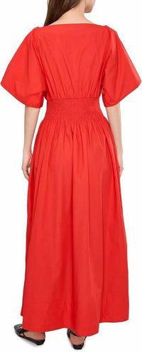 Faherty - Coastal Poplin Elia Dress