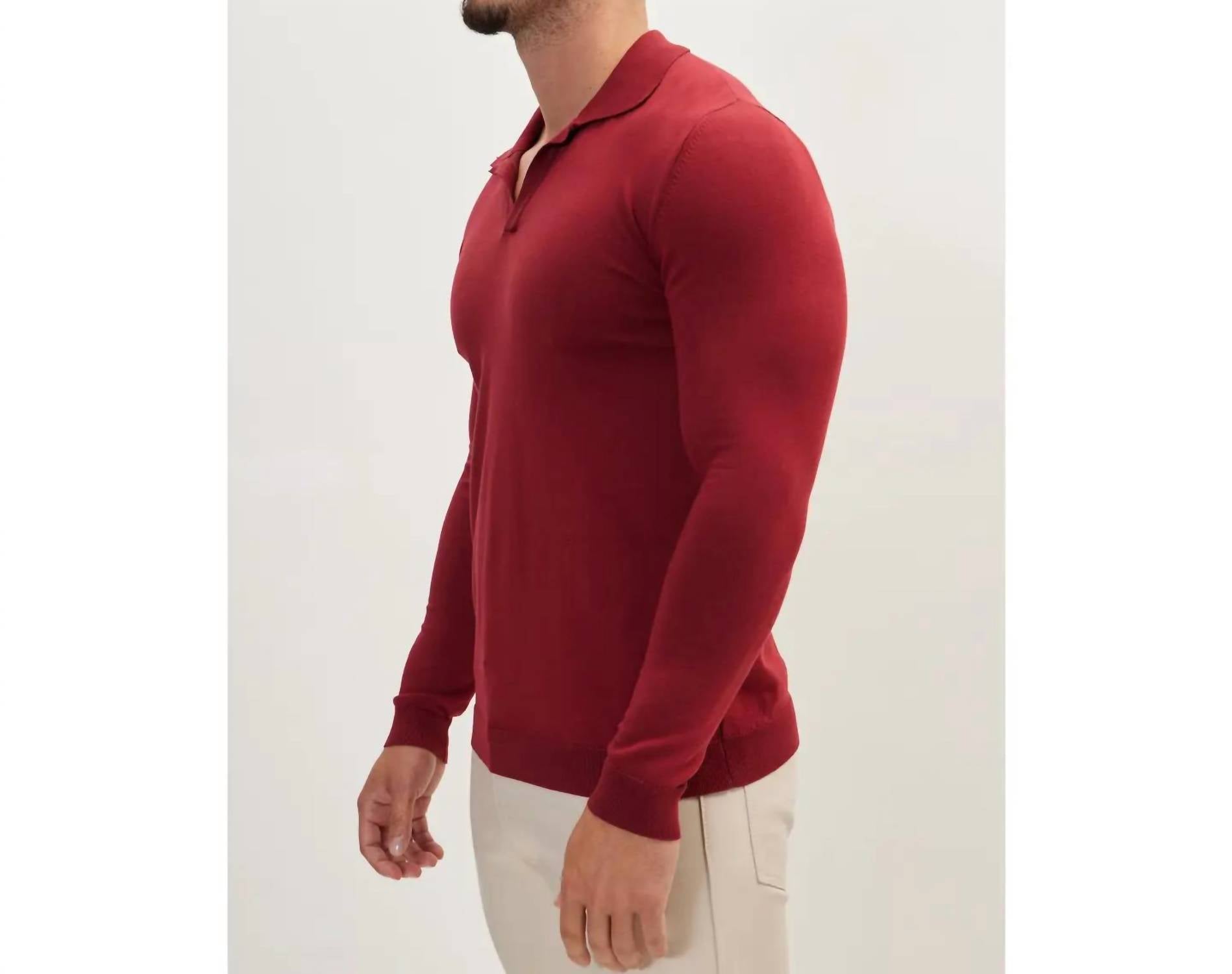 Ron Tomson - Johnny Collar Sweater Polo