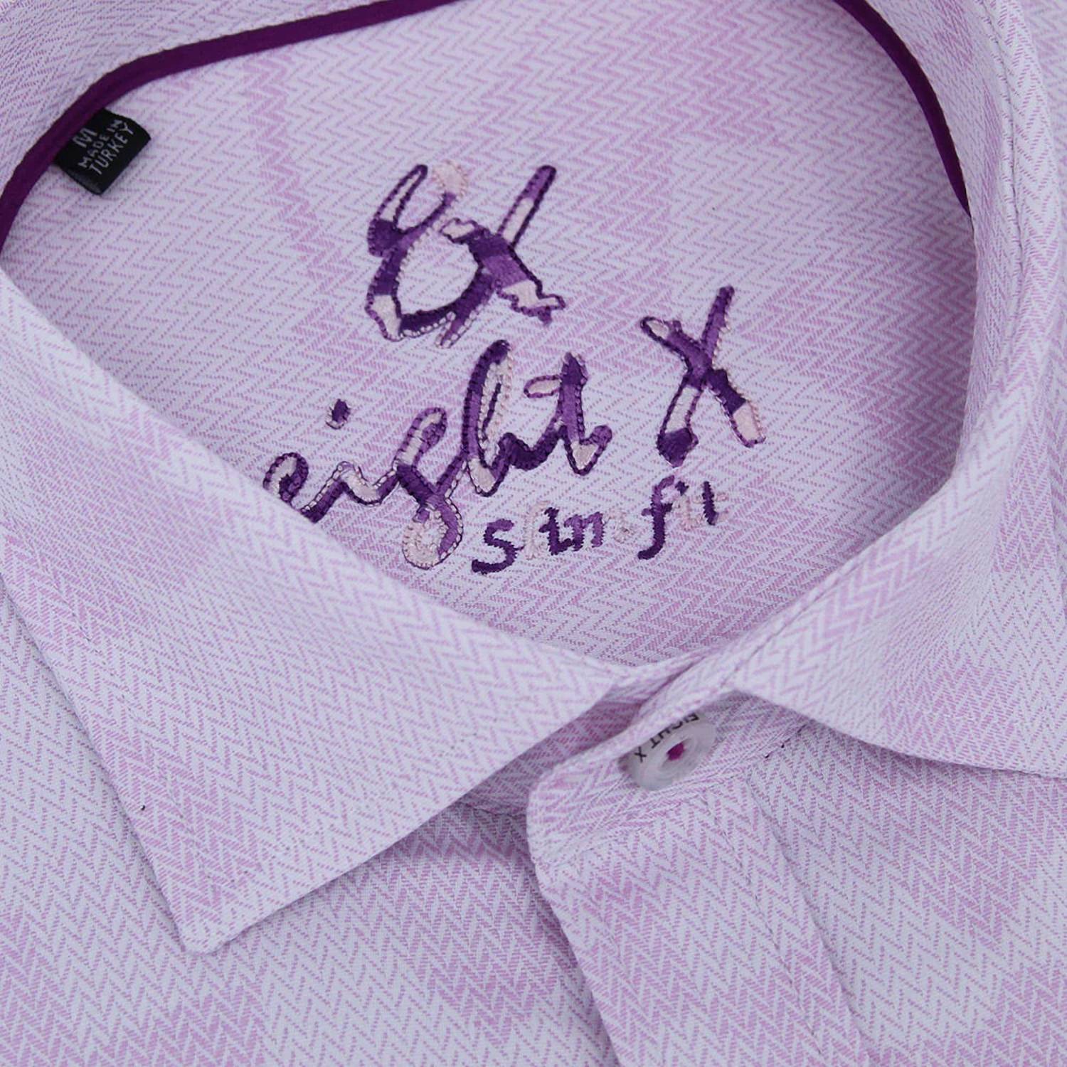 Eight X - Geo-shapes Button Down Jacquard Shirt