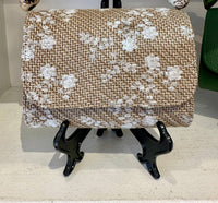 Sabbai Bags - Women's Nica Rattan Clutch Bag
