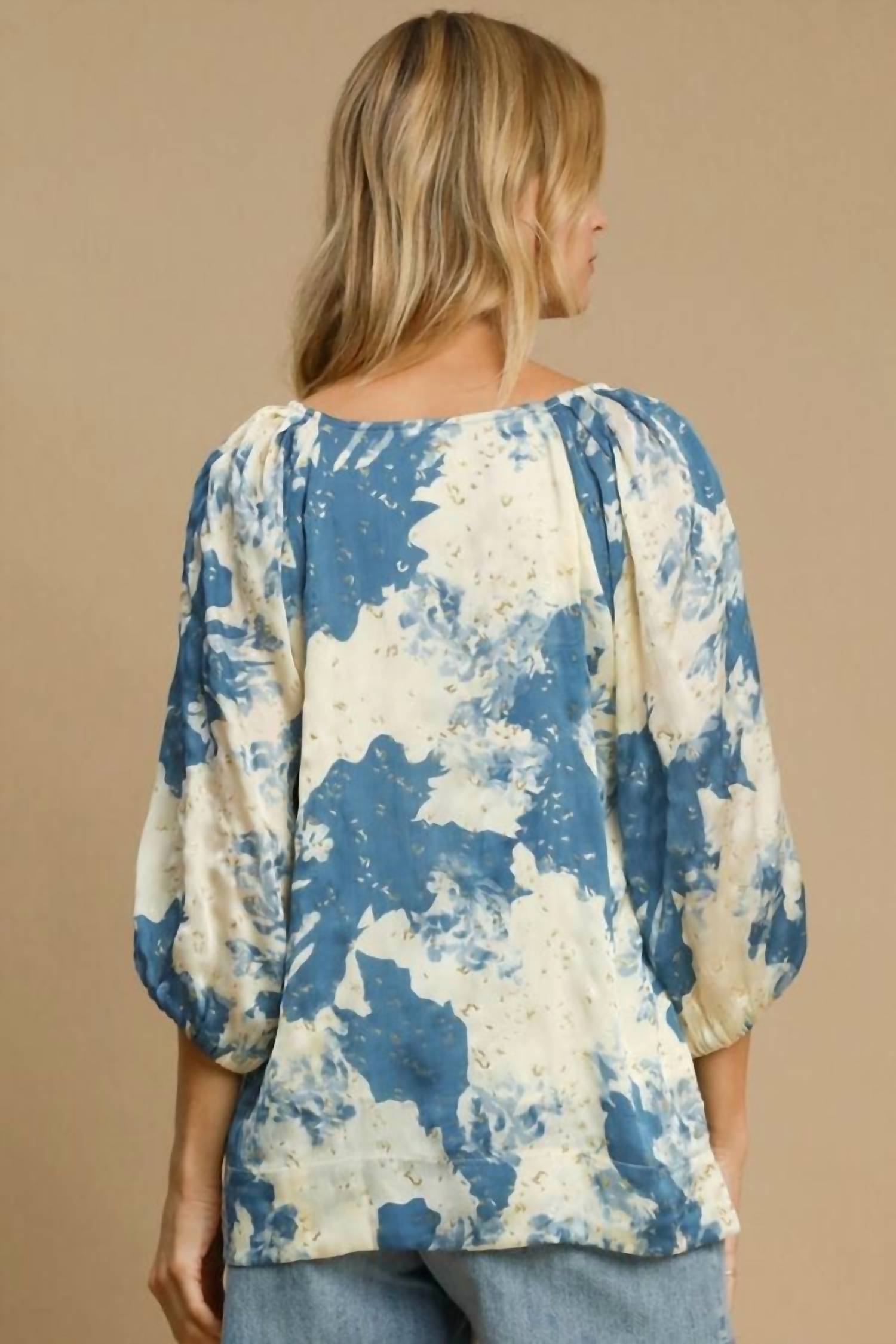 Umgee - Abstract Print Top
