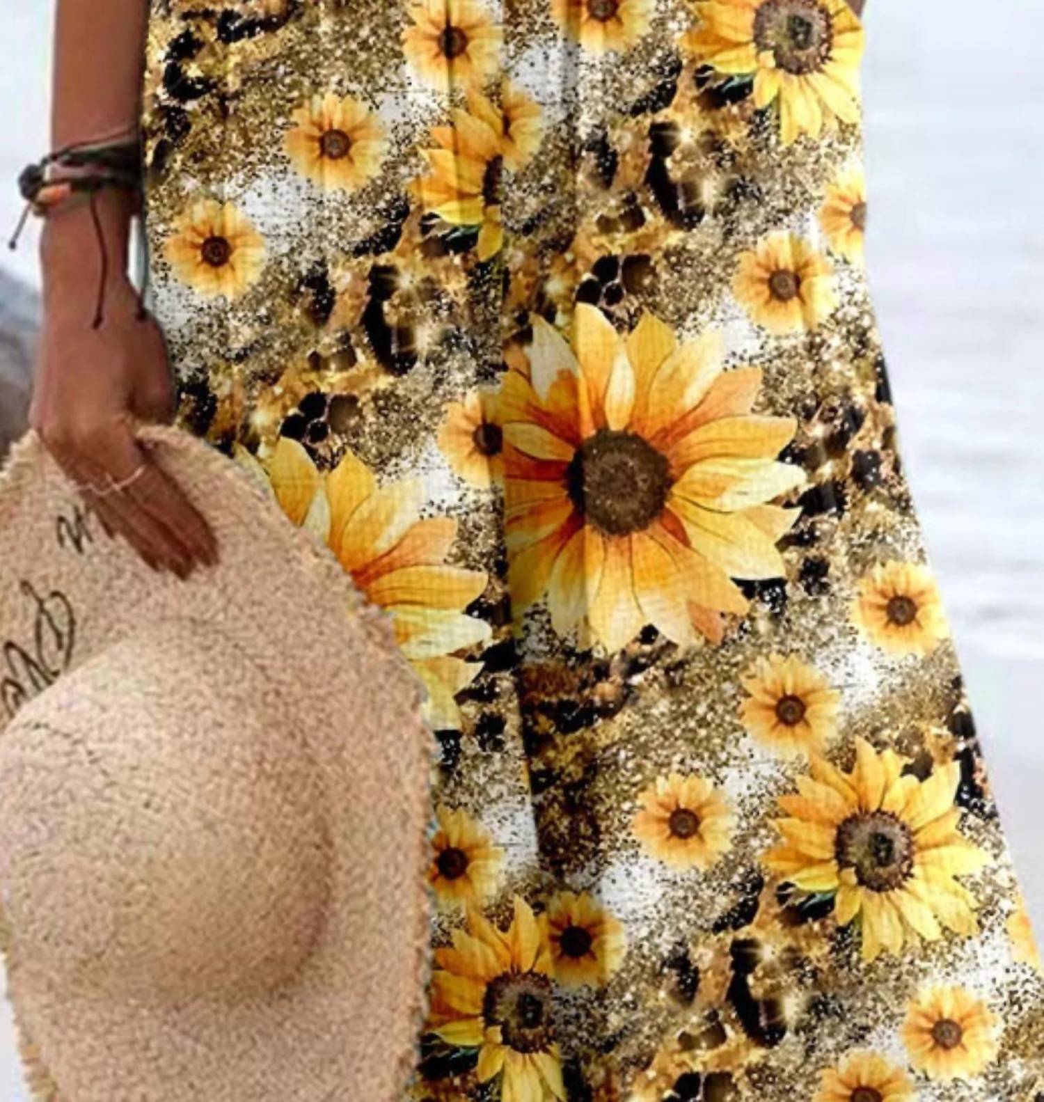 Trendsi - Full Size Floral Wide-Leg Overalls Plus Size
