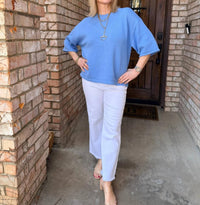 Entro - Short Sleeve Pullover Top