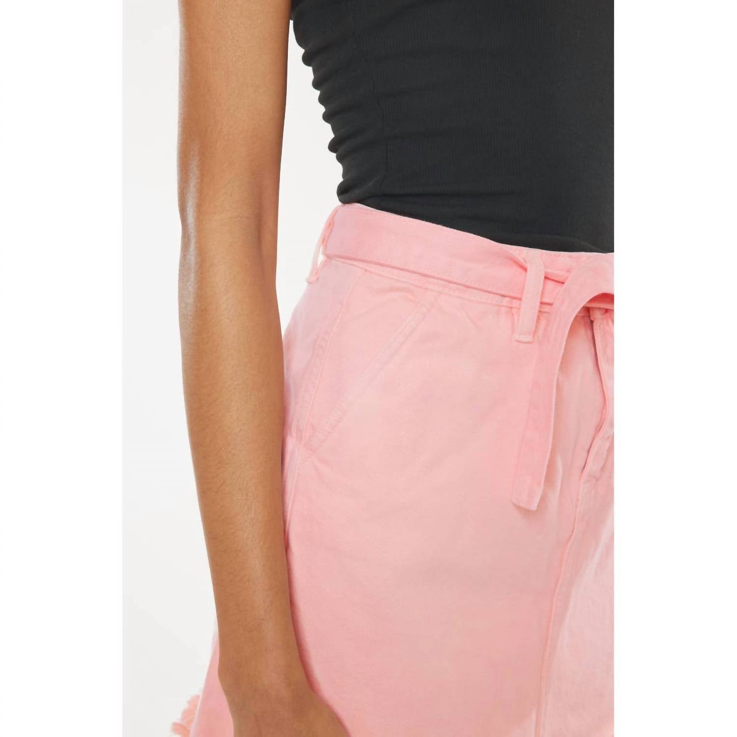 Kancan - Mid Rise A-line Mini Skirt