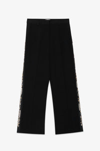 Ottod'Ame - Embroidered Palazzo Trousers
