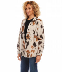 Karen Kane - Blaise Print Shirt Jacket