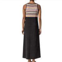 Lilla P - Women's Crochet Insert Maxi Dress
