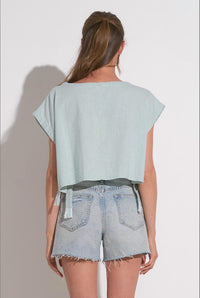 Elan - Marina Side Tie Top
