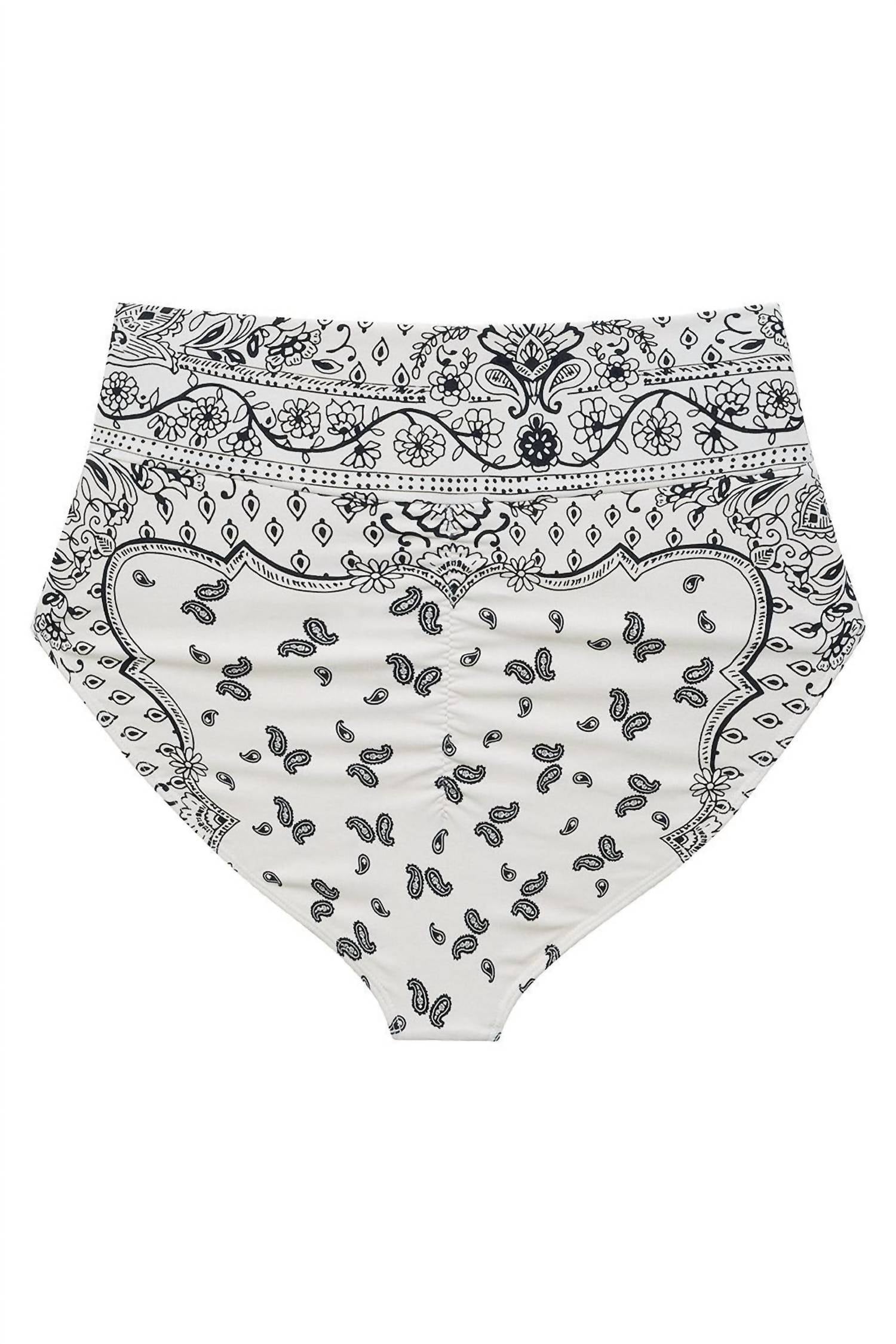 Montce - Ivy Bandana Full Coverage High Rise Bikini Bottom