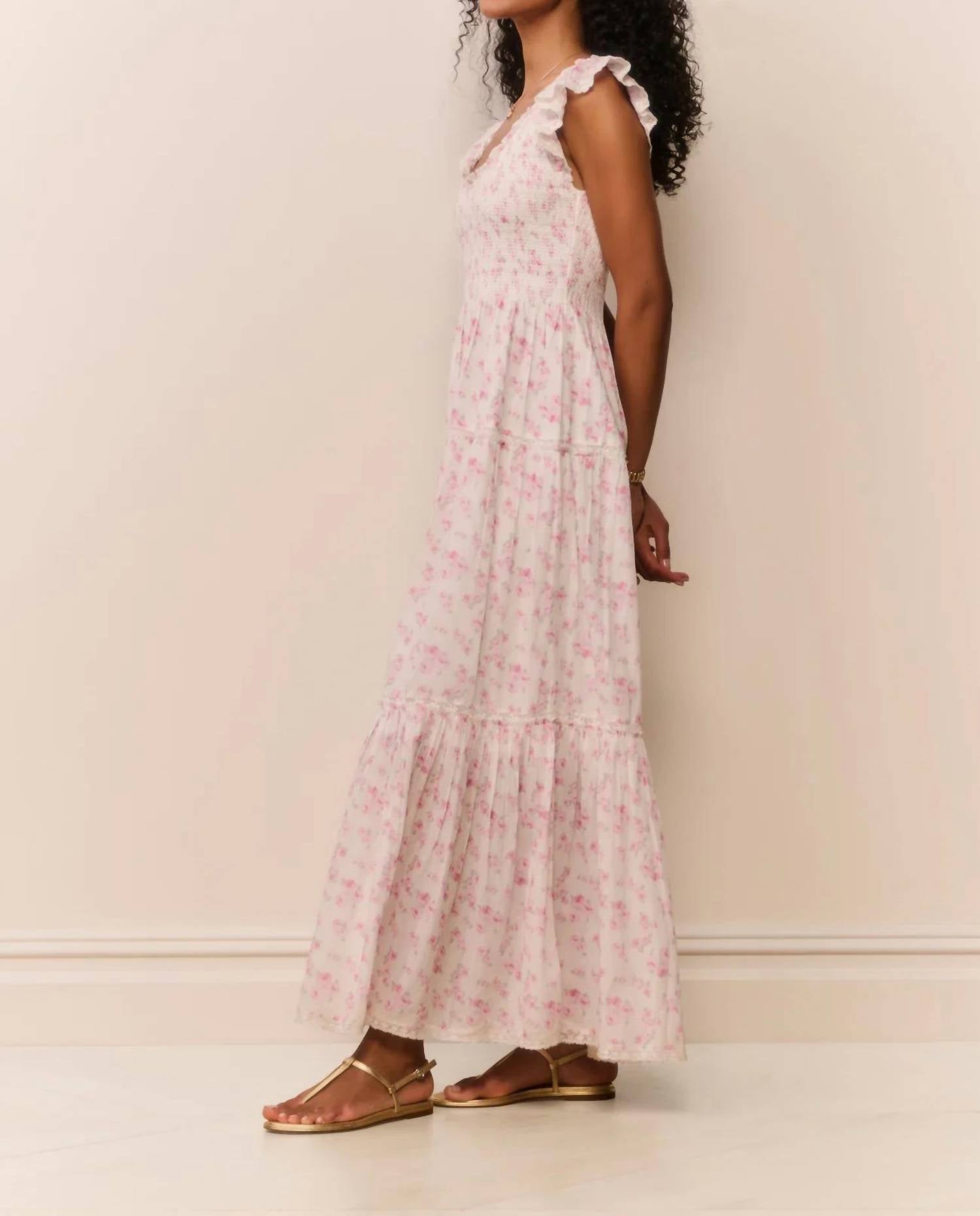 Loveshackfancy - Chessie Blooming Floral Maxi Dress