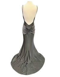 Jovani - Crystal Bow Bodice Formal Evening Gown