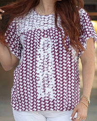 Layerz Clothing - State Of Mind Short Sleeve Top - Plus