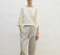 Sita Murt - Boatneck Three-Quarter Cape
