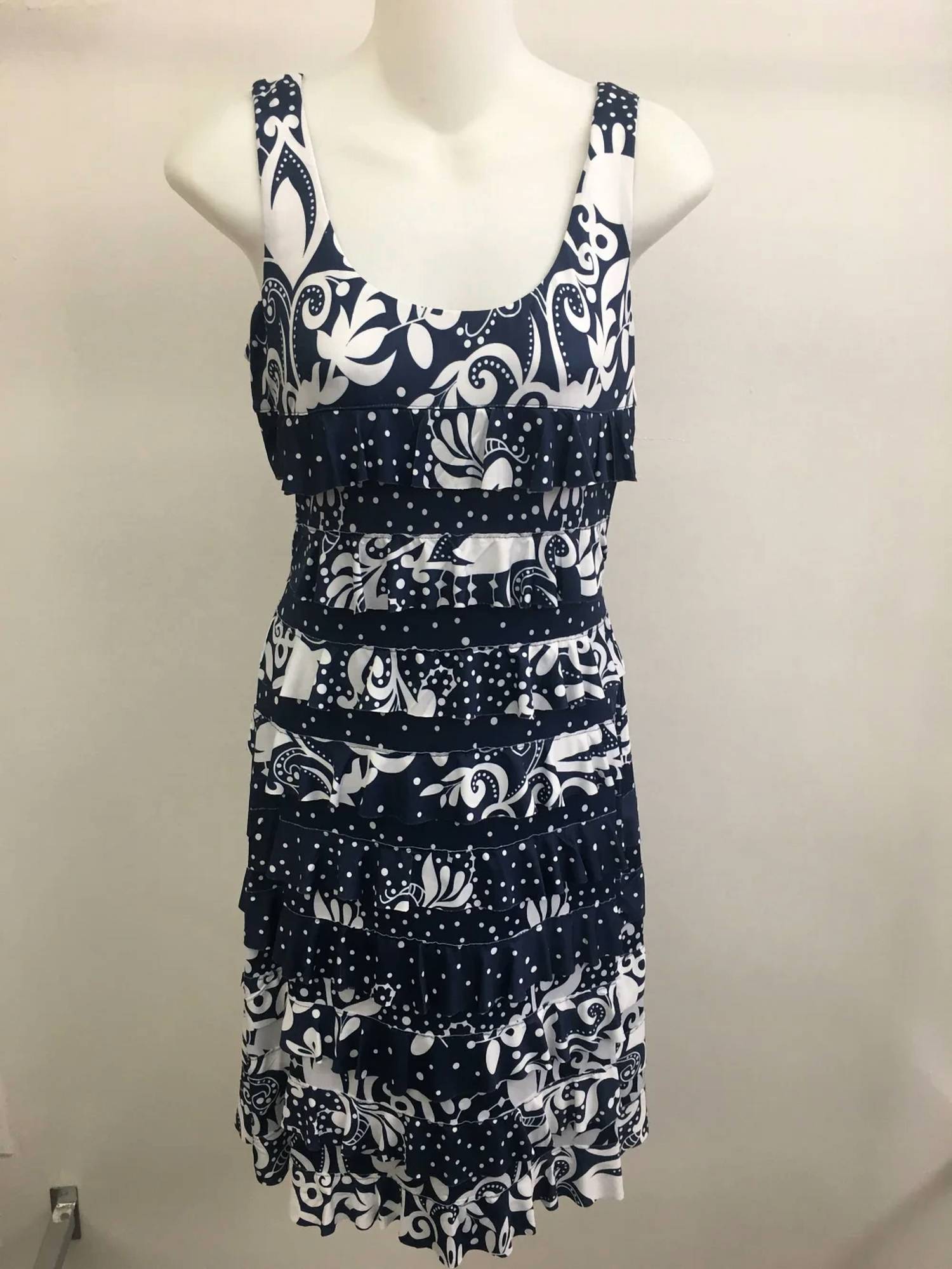 Tango Mango - Women's Tank Ruffle Dress