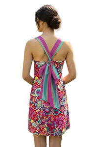 Trina Turk - Alivia Floral Apron Sleeveless Dress