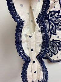Thml - Short Sleeve Embroidery Detail Top