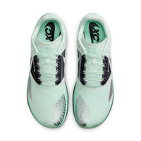 NIKE Men's Rival Xc 6 Shoe in barely green metallic silver green glow - men's shoe - detail view