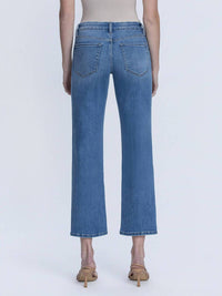 Lovervet - Romy Mid Rise Ankle Straight Jeans