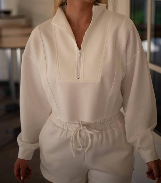 Promesa - Women's Macie Scuba Pullover Top