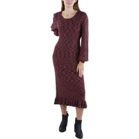 The Crystal Kobe - Space Dye Midi Sweater Dress