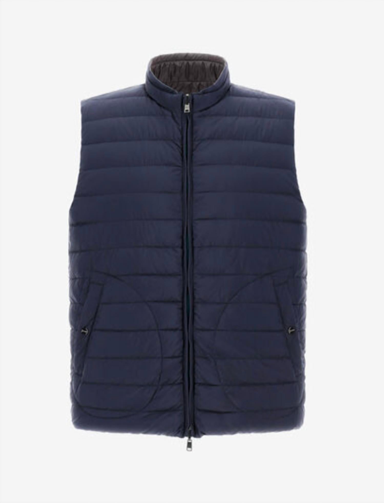 Herno - Men's Reversible Nylon Ultralight Waistcoat