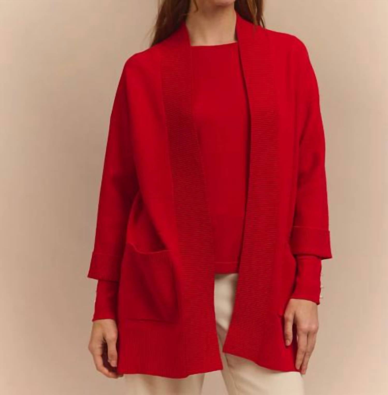 The H Edition - Luna Bracelet Sleeve Cardigan