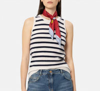Luisa Cerano - Sleeveless Knit Pullover Sweater