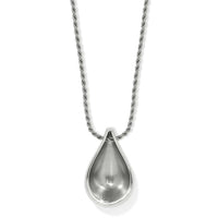 Brighton Women's Nile Pendant Necklace in silver - women's jewelry - detail view