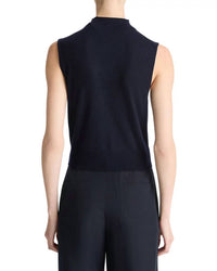 Vince - Sleeveless Mock Neck Top